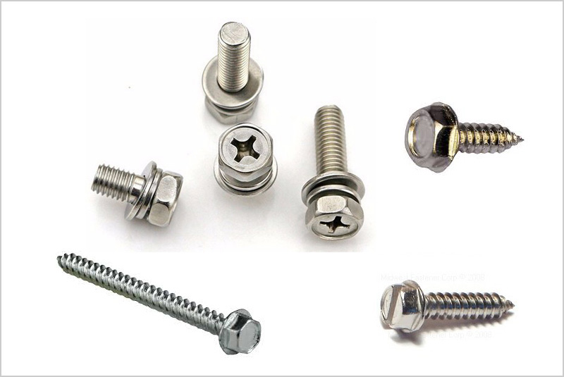 Brass Hexagonal Head Screws